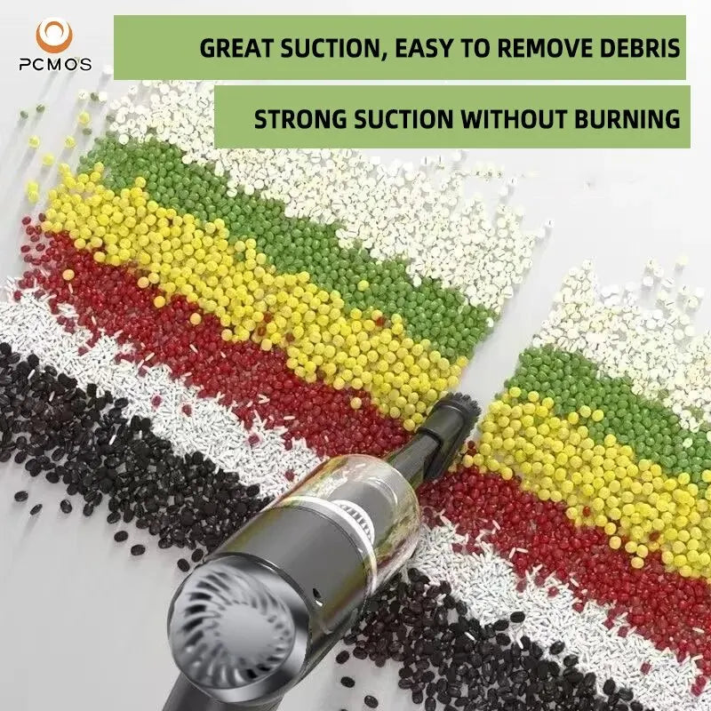 Kabelloser Auto-Handstaubsauger – Leistungsstark & Kompakt (120W, 5500PA)